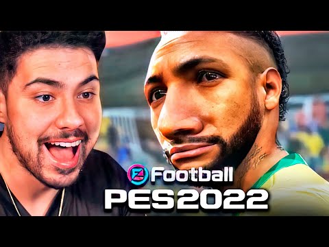 eFootball 2022 MAS NO PRIMEIRO BUG O VIDEO ACABA