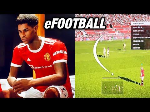 OFFICIAL eFOOTBALL 2022 GAMEPLAY – Better than FIFA 22?