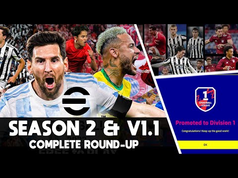 eFootball 2022 | Season 2 News & V1.1.0 Update! – Complete Round-up