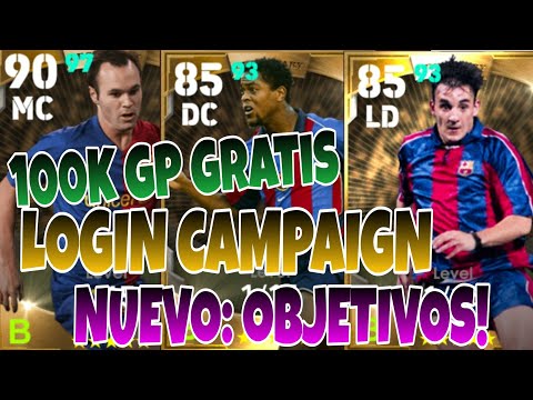 Novedades eFootball 2022 Dream Team: OBJETIVOS, LEYENDAS y GP gratis! Login Campaign