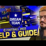 eFootball 2022 Guide and help Dream team Tips