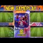 WOW NEW GAMEPLAY EFOOTBALL 2022 MOBILE MAKIN REALISTIS