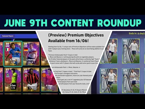 eFootball 2022 | June 9th Content Round-up – New Legends, Featured Players & Events