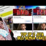 SULTAN EFOOTBALL TOP UP 2 JUTA RUPIAH DAN BELI SEMUA PACK DI EFOOTBALL 2022 MOBILE