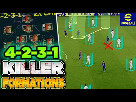 eFootball 2022 | KILLER Formations Guide Ft. 4-2-3-1 [NEW SERIES]