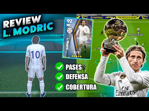 Review al MEJOR MEDIOCAMPISTA del MUNDO 🏆⚽ *Luka Modric 92* | EFOOTBALL 2022 Mobile