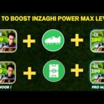 HOW TO BOOST FREE INZAGHI POWER MAX LEVEL || EFOOTBALL 2024 MOBILE