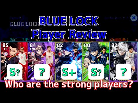 BLUE LOCK Player Review │ eFootball Mobile 2024