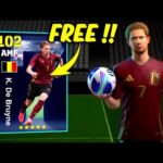 Free De Bruyne Best Training Guide 🥶 || efootball 2024 ✨