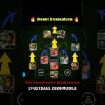 Best formation for quick counter in efootball 2024 | efootball formation #efootball #pes #formation