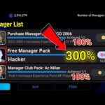 Coaching Affinity 300% 😱 NEW UNDERRATED MANAGER! QUICK COUNTER PLAYSTYLE IN eFootball 2024 Mobile