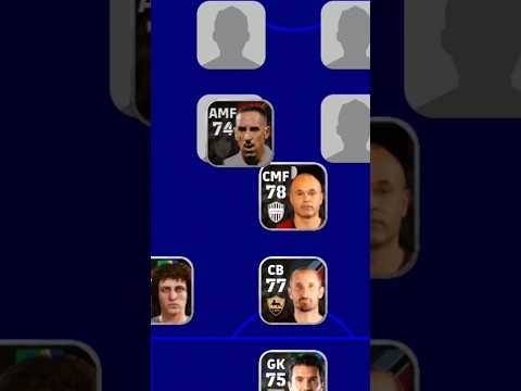 Free Legend Squad | 3-1-4-2 Formation | efootball 2023 mobile!