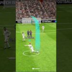 Efootball 24 vs 23 freekick #efootball #efootball2024 #efootball2023 #efootballmobile #pes #shorts